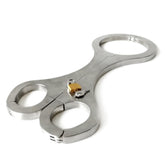 Anodized Aluminum Cangue Bondage Restraint Cuffs and Restraints